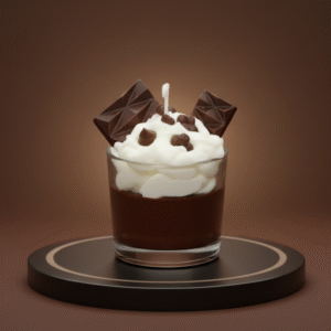 Choco Ice Cake Candle