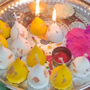 Modak Candle(4 pcs)