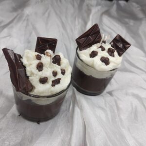 Choco Ice Cake Candle (Combo)