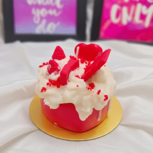 Red velvet Candle Cake