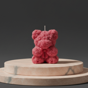 Teddy Candle